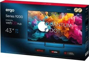 Фото: Телевізор QLED Ergo 43WUQ9200 (Smart TV, Wi-Fi, 3840x2160) № 10 | KTC