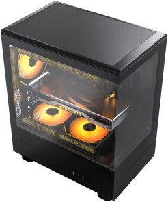 Корпус DARKFLASH DB330M Black with window (DB330M BLACK)