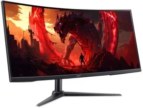 Фото: Монітор Acer XZ340CURW0bmiiphx Black (UM.CX0EE.018) - 34" VA / 3440x1440 / 240 Гц / AMD FreeSync Premium № 2 | KTC