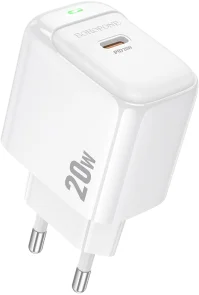 Фото: Зарядний пристрій BOROFONE BAS43A Potential PD 20W White (6941991113819) № 2 | KTC