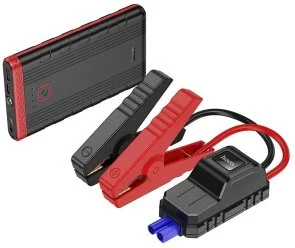 Фото: Бустер Hoco QS5 Refined Intelligent Emergency Start-Up Power Bank Black (6942007643689) № 3 | KTC