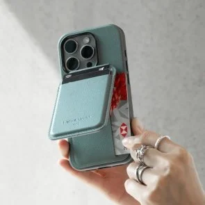Фото: Чохол для пластикових карт Native Union for iPhone - Active Stand Magnetic Slate Green (ACT-GRN-WAL) № 9 | KTC