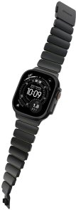 Ремінець Nomad for Apple Watch 46/49mm - Stratos Black Hardware Forest (NM009575858)