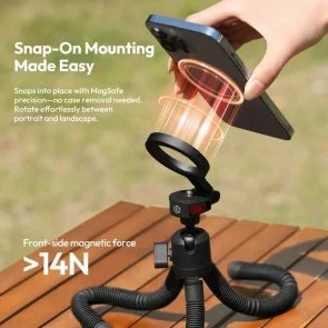 Фото: Штатив Ulanzi MT30 Magnetic Flexible Tripod (T137) № 10 | KTC