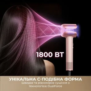 Фото: Фен Mova Aero C Mist Pink (AMSU10-PK) № 3 | KTC