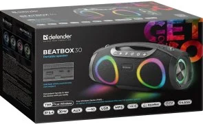 Фото: Портативна колонка Defender Beatbox 30 Black (65231) № 10 | KTC