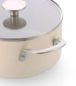 Фото: Сотейник KitchenAid Aluminum Ceramic 4.28L Cream (CC010433-001) № 4 | KTC
