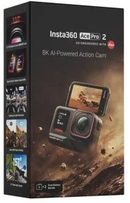Екшн-камера Insta360 Ace Pro 2 Dual Battery Bundle Black (6977644760888)