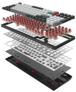 Фото: Клавіатура Bloody WS98 BLMS Red Plus Switch WL/BT/USB Grey (WS98 (Bloody Grey)) № 20 | KTC