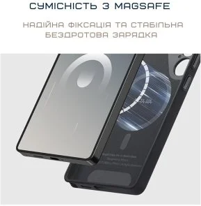 Фото: Чохол Pitaka for Samsung S25 Ultra - PinButton Plain 600D Black/Grey (PBS2501U) № 6 | KTC