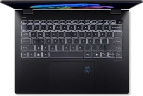 Фото: Ноутбук Acer TravelMate P6 14 AI TMP614-54-TCO-73VF NX.BJLEU.009 Black - 14" IPS 60 Гц / Intel Core Ultra 7 / 256V / DDR5 16 ГБ / PCI-E SSD 512 ГБ / Intel Arc Graphics 140V № 5 | KTC