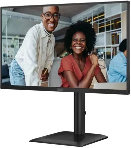 Фото: Монітор AOC 24E4CV Black - 23.8" IPS / 1920×1080 / 120 Гц / Adaptive Sync / Pivot / HAS № 6 | KTC