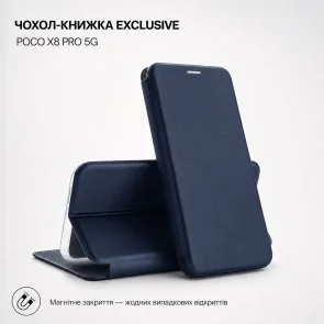 Фото: Чохол BeCover for Poco X8 Pro 5G - Exclusive Deep Blue (716172) № 2 | KTC