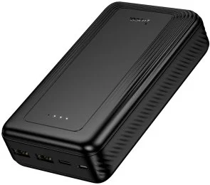 Фото: Батарея універсальна Hoco J165A 20000mAh 10W Black (6942007666305) № 3 | KTC
