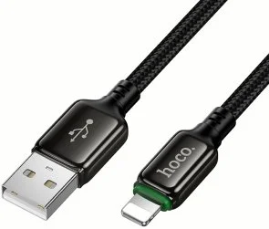 Фото: Кабель Hoco X127 Exceed 12W AM / Lightning 1m Black (6942007675598) № 4 | KTC