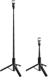 Фото: Штатив Hoco K34 Spring Live Broadcast Holder with Fill Light Black (6942007675246) № 2 | KTC