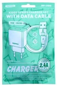 Фото: Зарядний пристрій Remax Kiddy Series 12W White with AM / Micro USB (6954851218173) № 2 | KTC