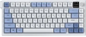 Фото: Клавіатура Ajazz AF82 WL/BT/USB White/Blue (AF82-BW) № 2 | KTC
