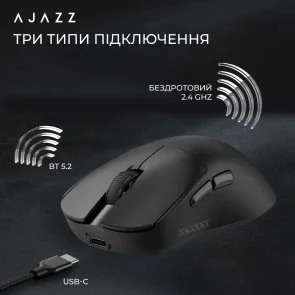 Фото: Миша Ajazz x Nacodex NJ07 MC Black (NJ07-MC-B) № 10 | KTC