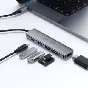Фото: USB-хаб Acefast J18 6in1 (6974316285939) № 5 | KTC