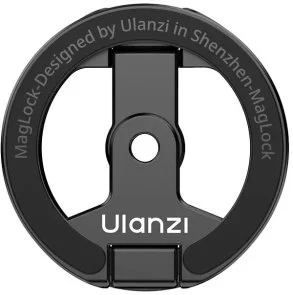 Фото: Універсальний тримач Ulanzi MA02 MagLock Dual Magnetic Phone Stand Black (M067) № 2 | KTC
