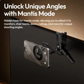 Фото: Універсальний тримач Ulanzi SK29 Foldable Phone Stand Magnetic Black (M101) № 7 | KTC