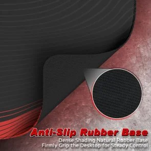 Фото: Килимок Attack Shark CM02 Black/Red (CM02CLBR_AS) № 4 | KTC