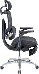 Фото: Крісло SIHOO C300 Lite V2 with footrest Black (C300-LITE-V2-B101-JT) № 4 | KTC