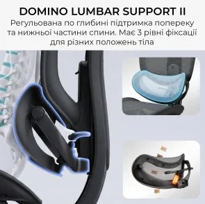 Фото: Крісло SIHOO C500 V2 with footrest Black (C500-V2-B101-JT) № 9 | KTC