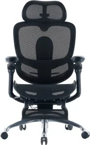 Фото: Крісло SIHOO C300 Pro V2 with footrest Black (C300-PRO-V2-B101-JT) № 2 | KTC