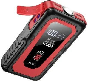 Фото: Бустер Hoco QS3 Victory Car Emergency Starter Power Bank Black (6942007635530) № 4 | KTC