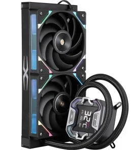 Фото: Система рідинного охолодження 1stPlayer X-240E Black (X-240E-BK) № 2 | KTC