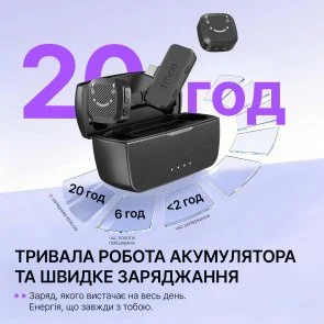 Фото: Радіосистема Fifine M12 Black № 8 | KTC
