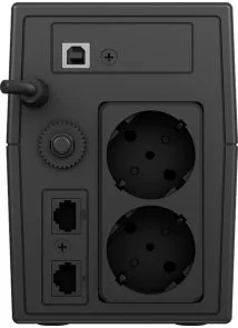 Фото: ДБЖ Tescom LEO 800AP 480W 2xSchuko (900020310) № 4 | KTC