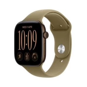 Смарт годинник Apple Watch 12 GPS 42mm - Dark Bronze Aluminium Case with Olive Sport Band - M/L (MJEG4)