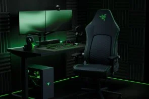 Фото: Крісло Razer Iskur V2 NewGen Black/Green (RZ38-04900700-R3G1) № 10 | KTC