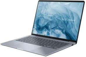Фото: Ноутбук ASUS Zenbook 14 UX3480QA-U1111W Arctic Blue - 14" OLED 60 Гц / Snapdragon X1 / X1-26-100 / DDR5 8 ГБ / PCI-E SSD 256 ГБ / Adreno GPU № 4 | KTC