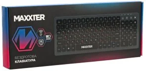 Фото: Клавіатура Maxxter KBW-C02B-UA Wireless Black/Grey № 7 | KTC