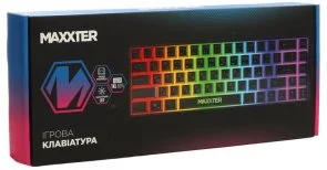 Фото: Клавіатура Maxxter KBG-C03BUL-UA USB Black № 8 | KTC