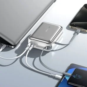 Фото: Батарея універсальна Awei C03 20000mAh 45W Silver (6954284026529) № 3 | KTC