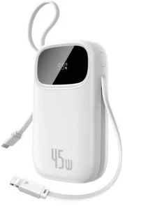 Фото: Батарея універсальна Baseus EnerFill FC31 Qpow 3 10000mAh 45W White (E0028C01) № 3 | KTC