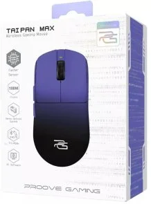 Фото: Миша Proove Gaming Taipan Max WL/BT/USB Black/Purple (WMTPM0022016) № 6 | KTC
