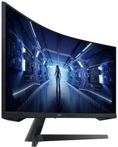 Фото: Монітор Samsung Odyssey Gaming G55T Black (LC34G55TWWIXUA) - 34" VA / 3440x1440 / 165 Гц / AMD FreeSync Premium № 4 | KTC