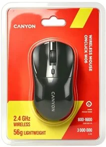 Фото: Миша Canyon OnClick 06 Wireless Black (CNE-CMSW06B) № 10 | KTC