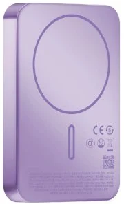 Фото: Батарея універсальна Momax 1-Power Pass 10000mAh 20W / Qi 15W Purple (IP166U) № 4 | KTC