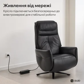 Фото: Крісло Qlab RC268B Black № 15 | KTC