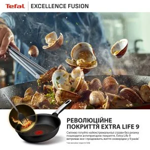 Фото: Сковорода Tefal Excellence Fusion 30cm Black (G3380702) № 7 | KTC