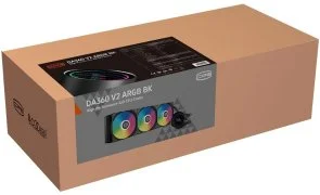 Фото: Система рідинного охолодження PCCooler DA360 V2 ARGB Black (DA360V2-BKAWXX-GL) № 9 | KTC
