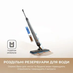 Фото: Швабра Dreame Mira Mop 10 Black (HMF10A-BL) № 7 | KTC