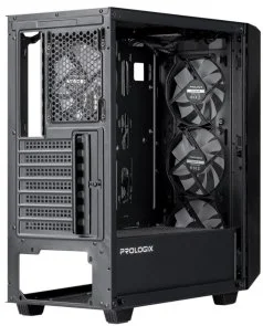Фото: Корпус ProLogix E120 Tempered Glass and Mesh Black with window (E120 Black) № 6 | KTC